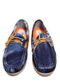 Women's Tie-Dye Pattern Indigo/Brown Casual Loafer Available More Sizes